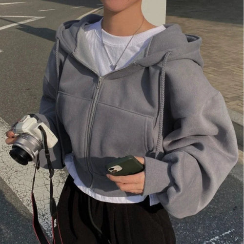 Cozy Zip-Up Hoodie for Women