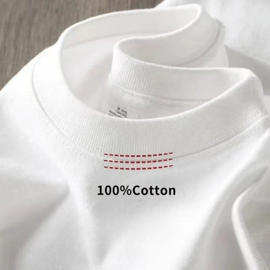 Men's Everyday Essential 100% Cotton Tee — Ultra-Breathable Comfort