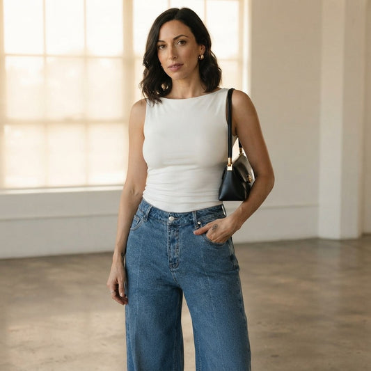 Elegance Layered Cotton Tank Top